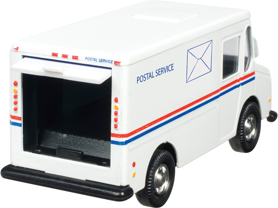 mail truck toy