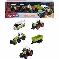 Majorette Claas Farm 5PC Giftpack