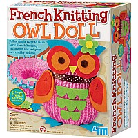 French Knitting Owl Doll