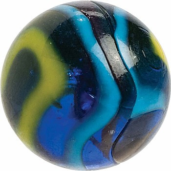 Marbles In Tin Box
