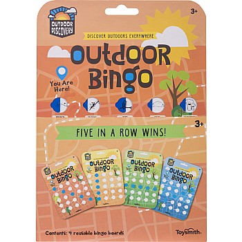 Outdoor Discovery Outdoor Bingo