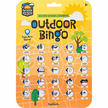 Outdoor Discovery Outdoor Bingo (Assorted Colors)