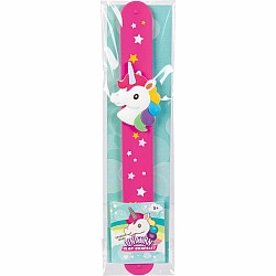 Sparkle More Unicorn Slap Bracelet