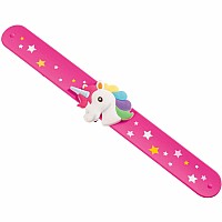 Sparkle More Unicorn Slap Bracelet
