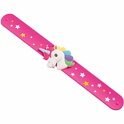 Sparkle More Unicorn Slap Bracelet