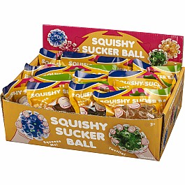 Squishy Sucker Ball (Assorted)