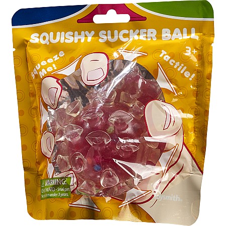 Squishy Sucker Ball (Assorted)