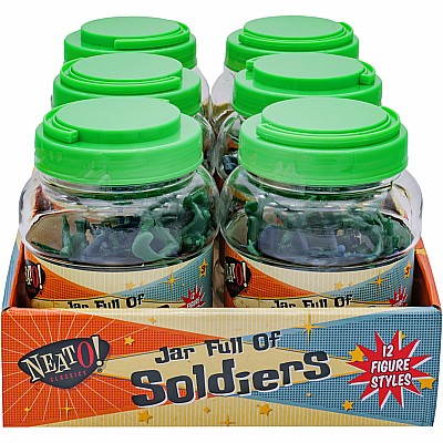 Neato! Jar Full of Soldiers