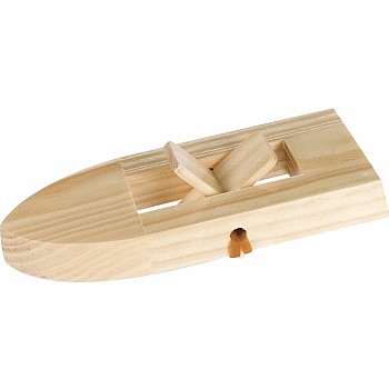 RUBBER BAND PADDLE BOAT