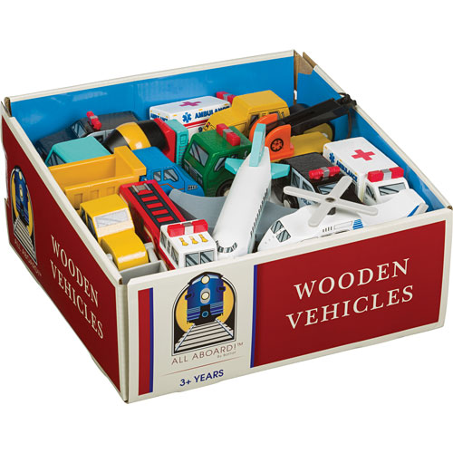 All Aboard Wooden Vehicles - Adventure Toys