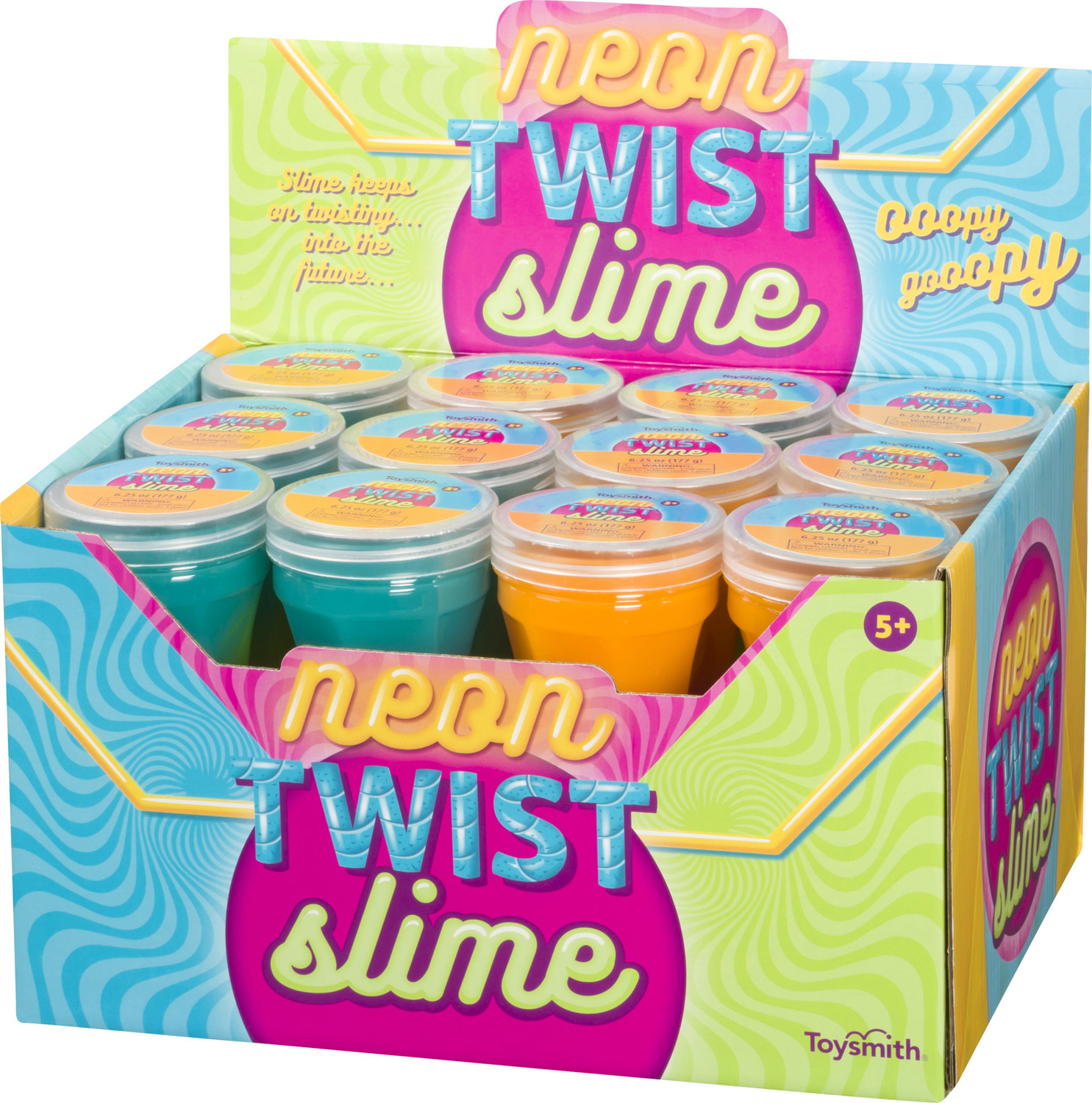 Toysmith Neon Twist Slime
