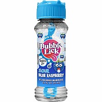 BubbleLick Sour Blue Raspberry Bubbles