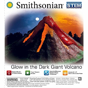 Smithsonian Glow in the Dark Giant Volcano