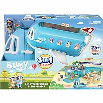 Bluey S11 3-In-1 Airplane Boat Hotel