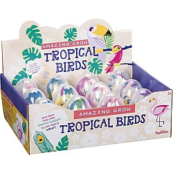 AMAZING GROW TROPICAL BIRDS assorted colors