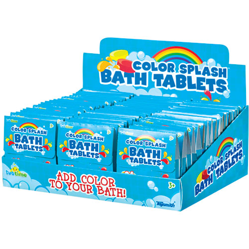 Color Splash Bath Tablets - Playthings Toy Shoppe