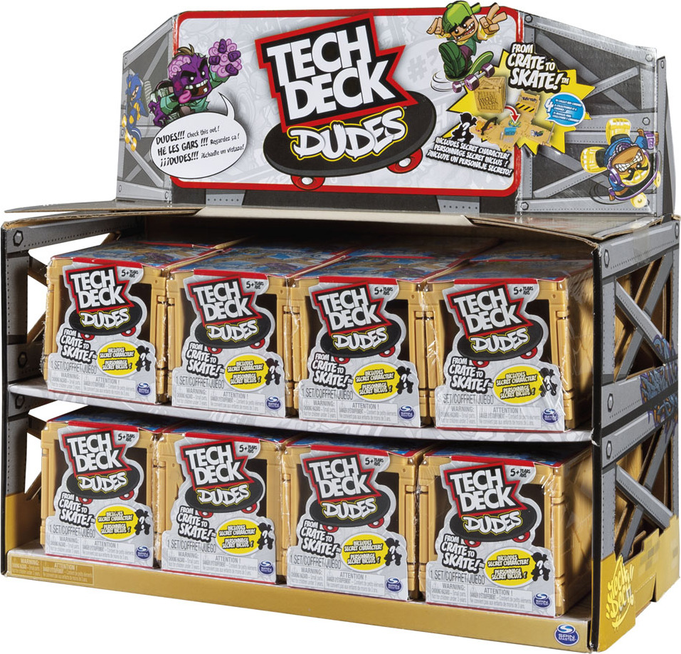 Tech Deck Mini Dude Skate Crate - Imagine That Toys
