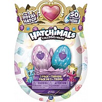 Hatchimals CollEGGtibles 2-Pack + Throne Blind Eggs