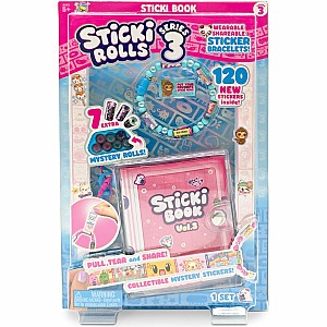 Sticki Rolls Sticki Book S3