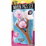 When Pigs Fly 1.75" balls, 7" slingshot