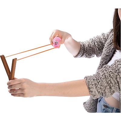 When Pigs Fly 1.75" balls, 7" slingshot