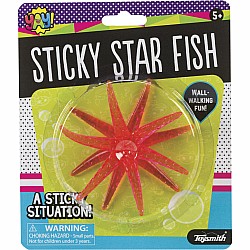 Sticky Star Fish YAY! Wall Walker Assorted color