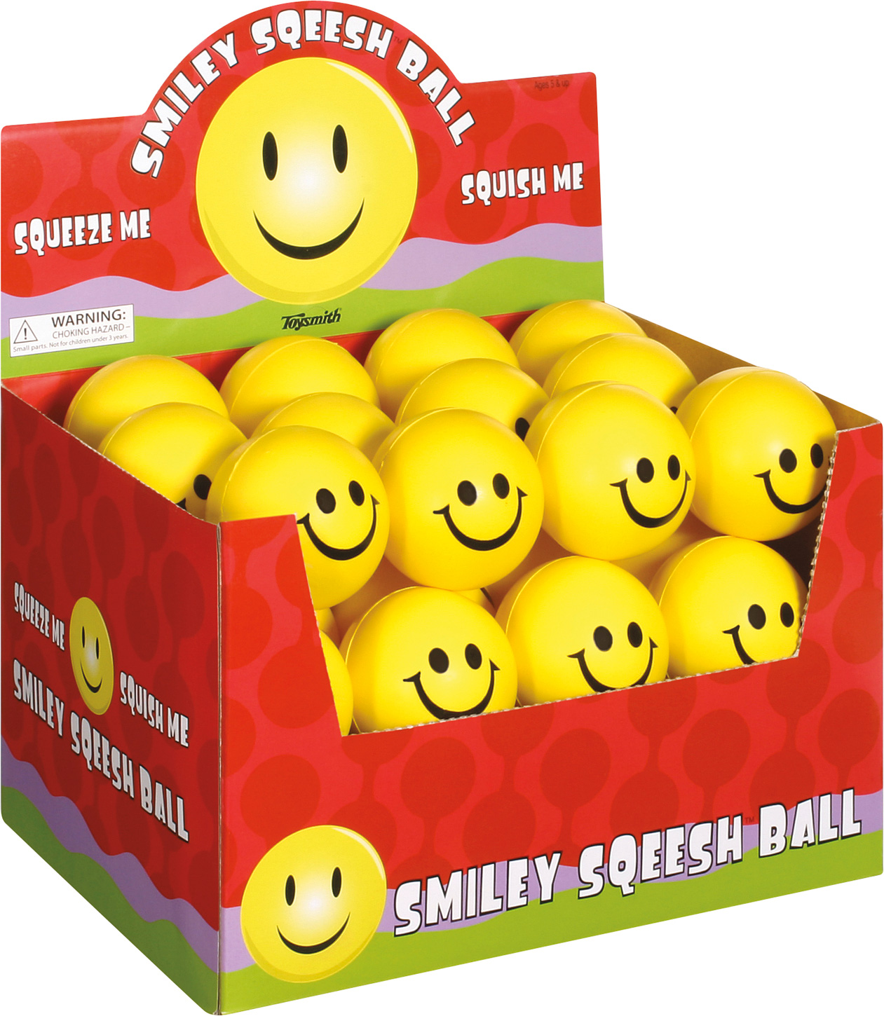 tweede rekenkundig apotheek Smiley Sqeesh Bal - Snickelfritz Toys