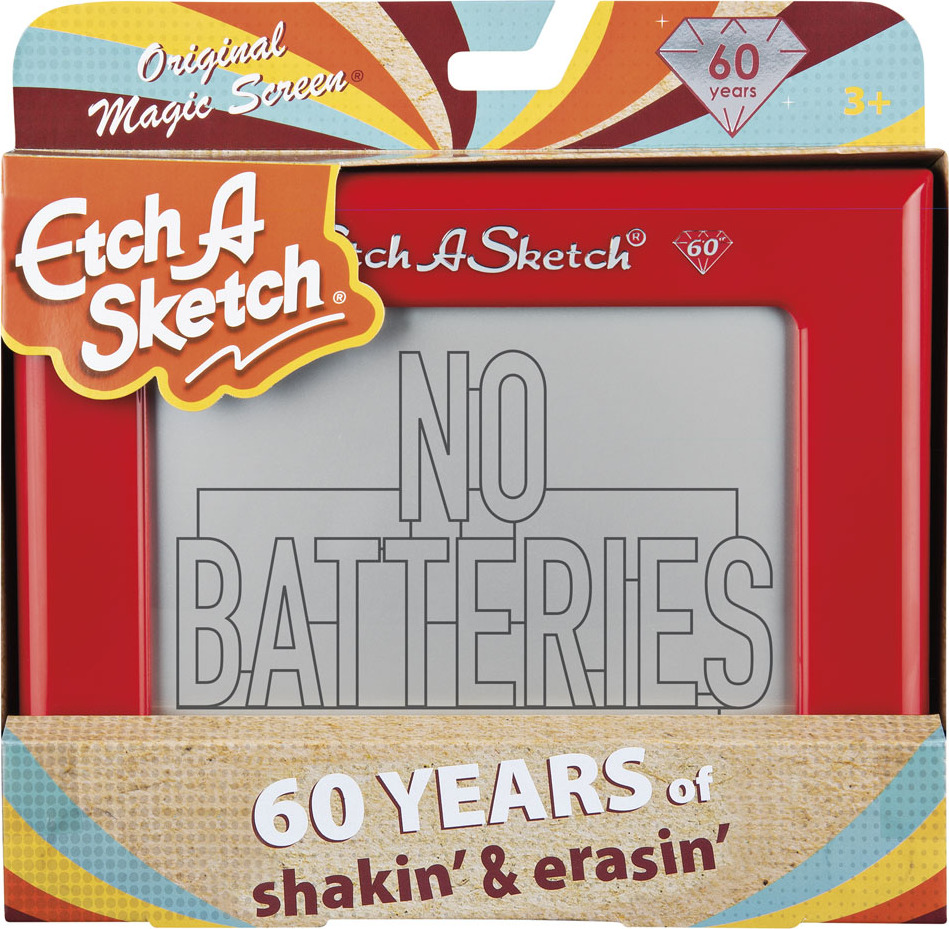 Etch A Sketch Classic, Drawing Toy with Magic Screen, for Ages 3