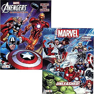 Avengers 80pg Coloring Book 2 Asstd.