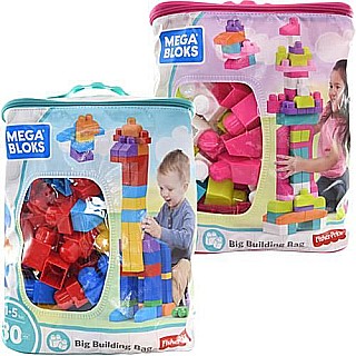 Mattel DDC Mega Big Building Bag Tray