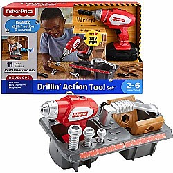 Fisher Price DP Drillin’ Action Tool Set