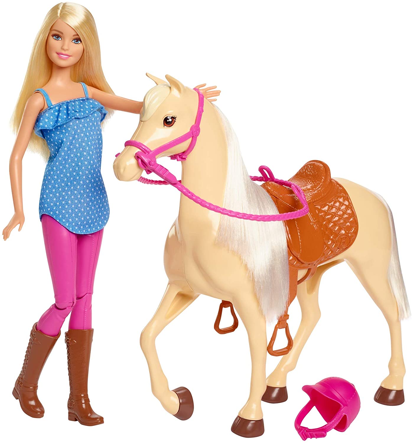 Mattel DP Barbie Doll and Horse