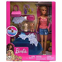 Mattel Blitz Barbie Doll and Puppy Bath Accessories