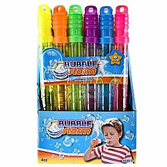 Bubble Storm 6pk 4oz bubble stick 4pcs in display