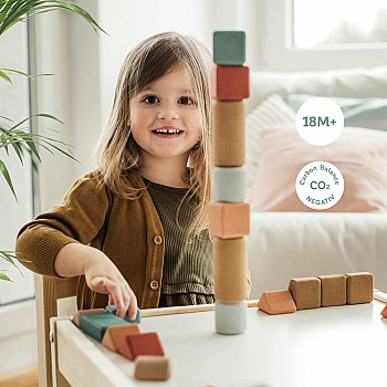 Tall Architects - 40 pc Cork Building Blocks