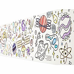 Childrens Drawing Rolling Paper - Space (16.4 Feet!)