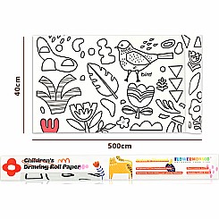 Childrens Drawing Rolling Paper - Nature ( 16.4 feet!)