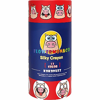 Silky Crayons - 12 colors