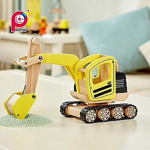 Excavation Digger - Wooden Construction Vehicle