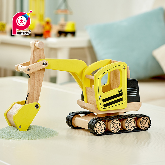 Excavation Digger - Wooden Construction Vehicle