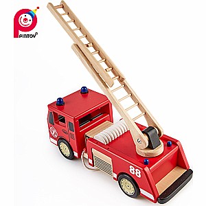 Fire Engine - Wooden City Vehicle