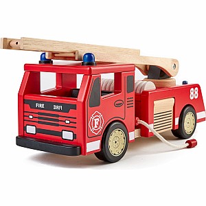 Fire Engine - Wooden City Vehicle