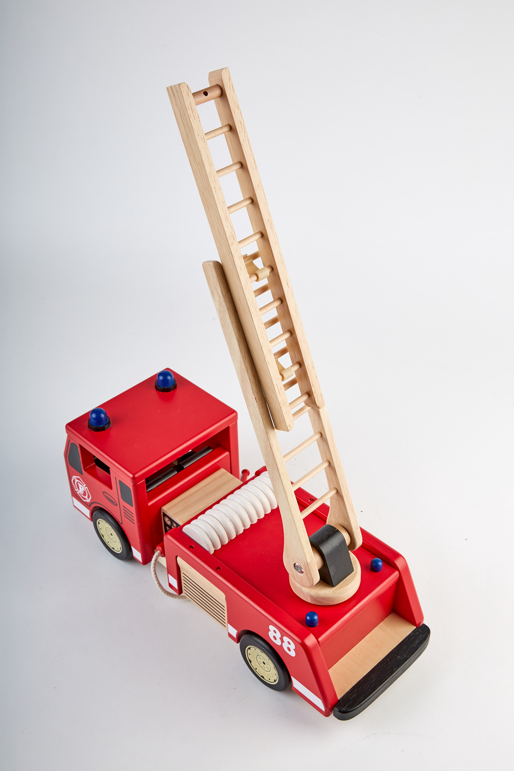 Fire Engine - Wooden City Vehicle