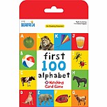 First 100 Alphabet Matching Card Game