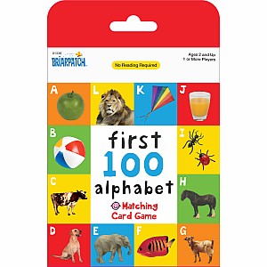 First 100 Alphabet Matching Card Game