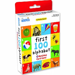 First 100 Alphabet Matching Card Game