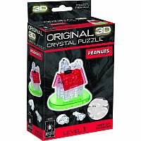 Licensed Crystal Puzzle-Snoopy And Doghouse