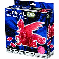 Deluxe Crystal Puzzle-Dragon (Red)