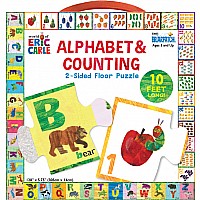 Eric Carle Abc/123 2-Sided Floor Puzzle (6)