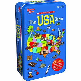 Scholastic The Usa Game Tin